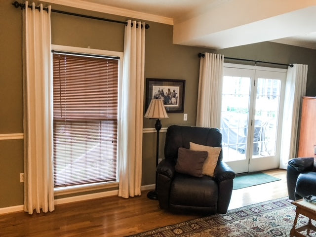 Cozy Den Drapery Update