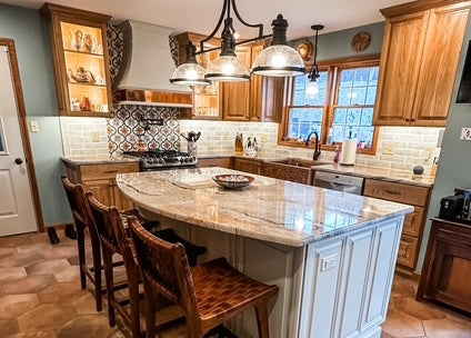 Home Refresh: A Bold Transformation of Kitchen, Laundry & Half Bath