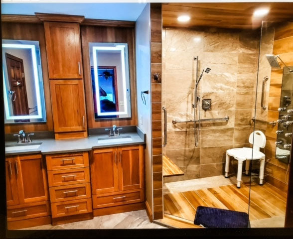 ADA Spa Bathroom Renovation