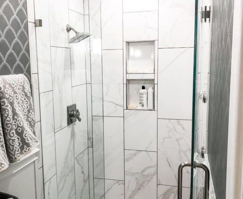 Bright and Inviting Hall Bath Renovation